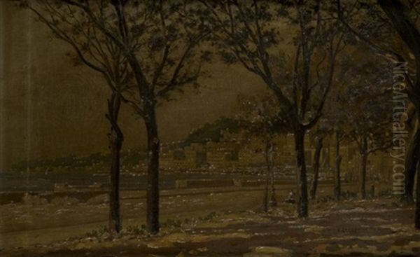 Napoli, Veduta Di Mergellina Da Via Caracciolo - view 1