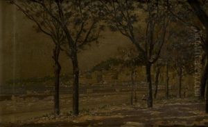 Napoli, Veduta Di Mergellina Da Via Caracciolo by Vincenzo Loria