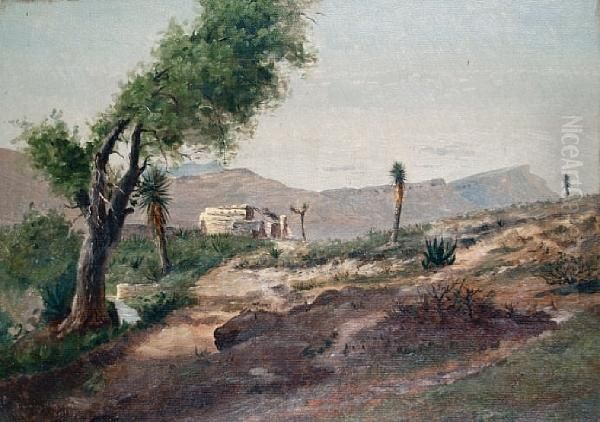 Desert Scenes, A Pair - view 1