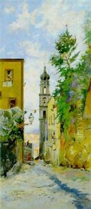 Vicolo A S.antonio A Posillipo by Vincenzo Loria