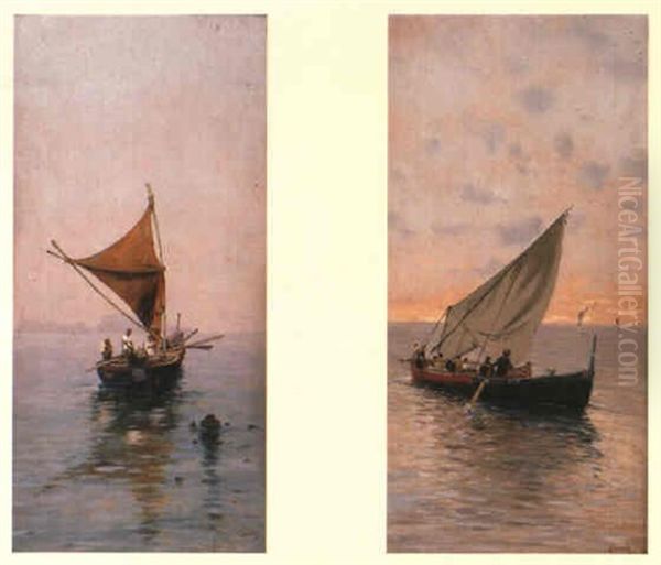 Neapolitan Fishing Boats - view 1