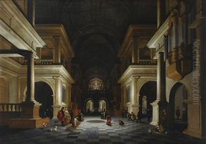 The Interior Of A Renaissance-style Church