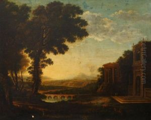 Landscape With The Father Of Psyche Sacrificing At The Milesian Temple Of Apollo