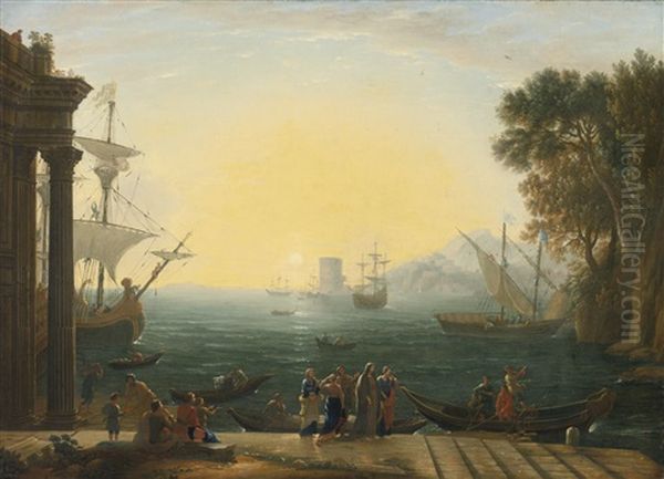 The Embarkation Of St. Paula - view 1