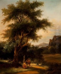 Shepherds At The Shrine Of Artemis