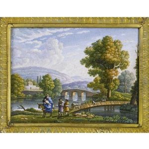 The Wholy Family's Flight Into Egypt by Claude Lorrain (Claude Gellee)