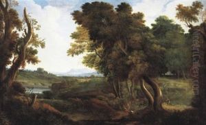 Tajkep Alakokkal (landscape With Figures) by Claude Lorrain (Claude Gellee)