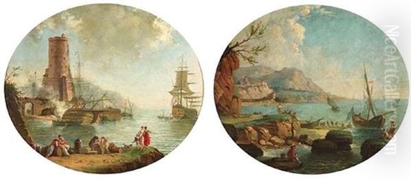 Idealer Mittelmeerhafen (+ Another, Similar; Pair) - view 1