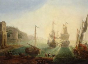 Ein Sudlicher Hafen Mit Schiffen