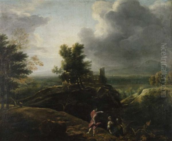 Heroische Landschaft Im Gegenlicht - view 1