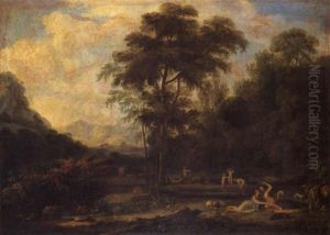 Paesaggio Bucolico by Claude Lorrain (Claude Gellee)