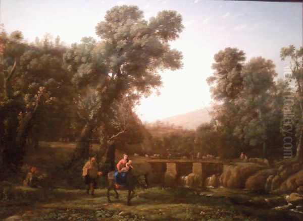 The Flight Into Egypt - view 1