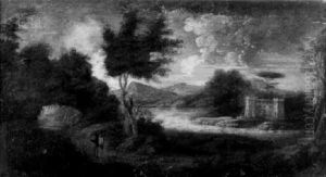 Heroische Landschaft Mit Unterschiedlichen Lichtstimmungen Heroische Landschaft Mit Unterschiedlichen Lichtstimmungen