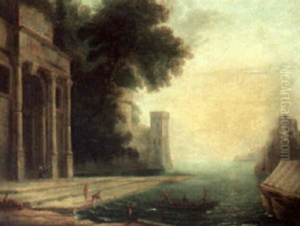 Capriccio Seascape At Sunset - view 1