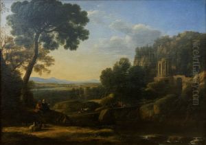 Paysage Pastoral by Claude Lorrain (Claude Gellee)