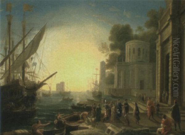 The Arrival Of Cleopatra At Tarsus - view 1