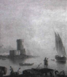 Kustenlandschaft In Abendstimmung by Claude Lorrain (Claude Gellee)