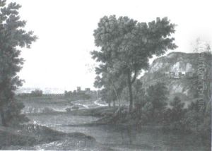 Classical Landscape by Claude Lorrain (Claude Gellee)