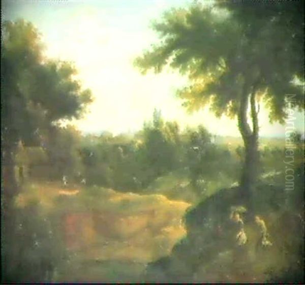 Ideallandschaft Mit Figurenstaffage - view 1