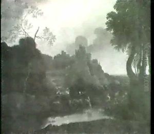 Paysage Classique Anime by Claude Lorrain (Claude Gellee)