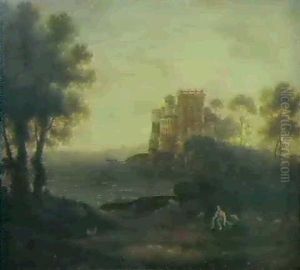 Psyche And The Palace Of Love by Claude Lorrain (Claude Gellee)