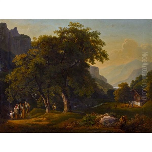 Sicht Vom Haslital Gegen Den Brienzersee - view 1