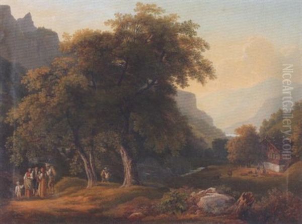 Sicht Vom Haslital Gegen Den Brienzersee - view 1