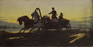 Horse-drawn Vehicle by Waldemar Los