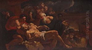 La Morte Di Seneca by Johann Carl Loth