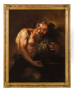 Sileno Ebbro by Johann Carl Loth