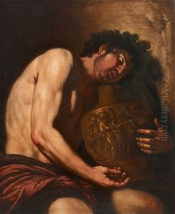 The Sleeping Bacchus by Johann Carl Loth
