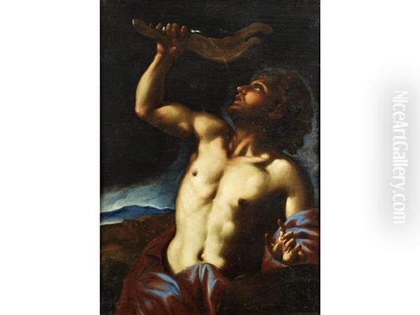 David With The Head Of Goliath (+ Samson With The Jaw Bone Of An Ass; Pair) - view 1