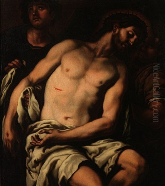Der Tote Christus, Von Zwei Engeln Gestuzt - view 1