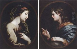The Annunciation by Johann Carl Loth
