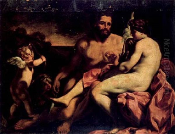 Herkules Und Omphale - view 1