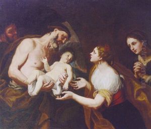 Father Time Taking A Child From Its Mother by Johann Carl Loth