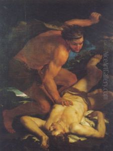 Cain Slaying Abel by Johann Carl Loth