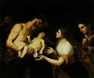 A Biblical Scene A Biblical Scene