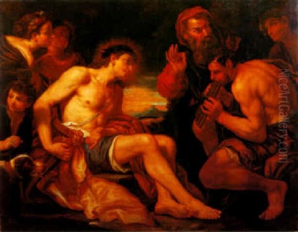 Der Wettstreit Zwischen Apollo Und Marsias - view 1