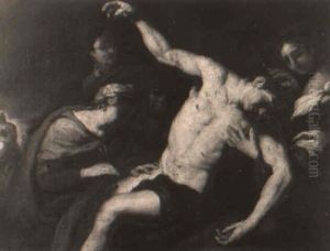 San Sebastiano Curato Dalle Pie Donne by Johann Carl Loth