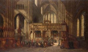 Cathedral At Aerschot, Belgium