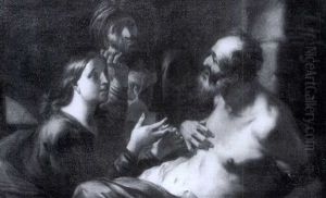 Giuseppe E L'angelo by Johann Carl Loth