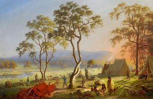 Mount Macedon And River Campaspe, Victoria, Australia, June by Ernst Lotichius