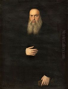 Man Med Langt Skagg by Lorenzo Lotto