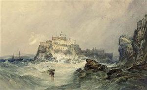 Elizabeth Castle, Jersey by Charles Bentley