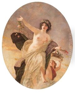 Allegory Of Spring by Karoly Lotz