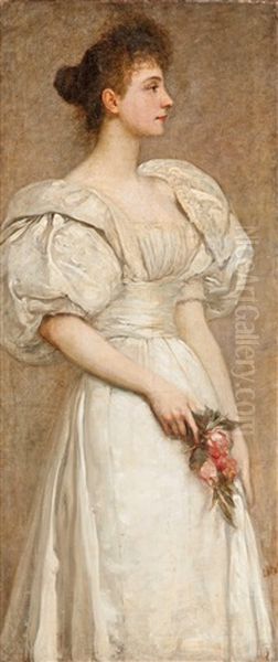 Portrait Of Mrs. Odonne Szmrecsanyi Irma Lechner - view 1