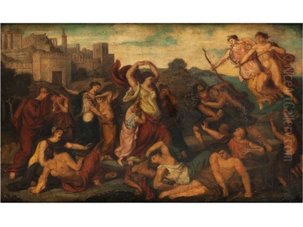 Niobe Sieht Die Ermordung Ihrer Kinder - view 1