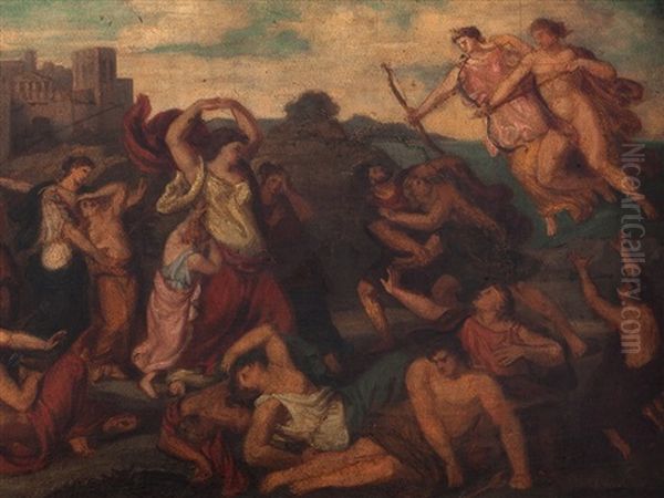 Niobe With Her Children - view 1