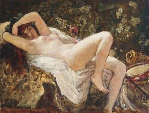Priestess Of Bacchus by Karoly Lotz